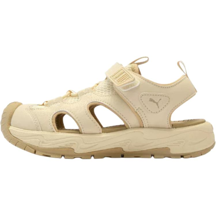 PUMA FUN RACER TERRA Breathable Low top Children's Sandals Sandstone Brown Teenagers