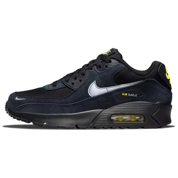 Nike Nike Air Max 90 Black Yellow GS