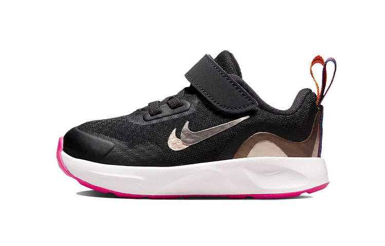 Nike Nike Wearallday SE Low top Toddler Shoes Black Gold Infant And Toddler