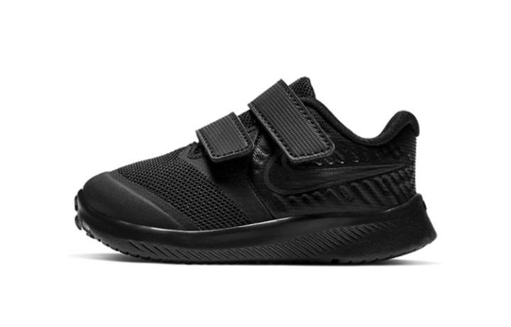 Nike Nike Star Runner 2 Slip Resistant Cushioning Slip Resistant Cushioning Low top Toddler Shoes Pure Black