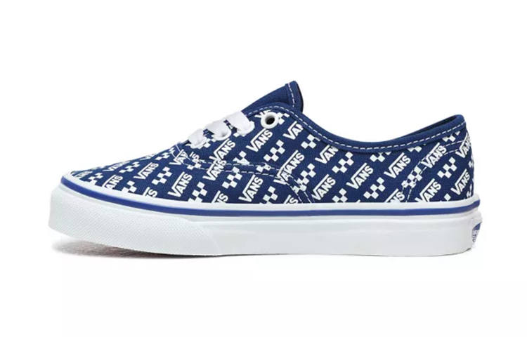 Vans Vans Authentic Comfortable Low top Kids' Skateboarding Shoes Blue Kids'