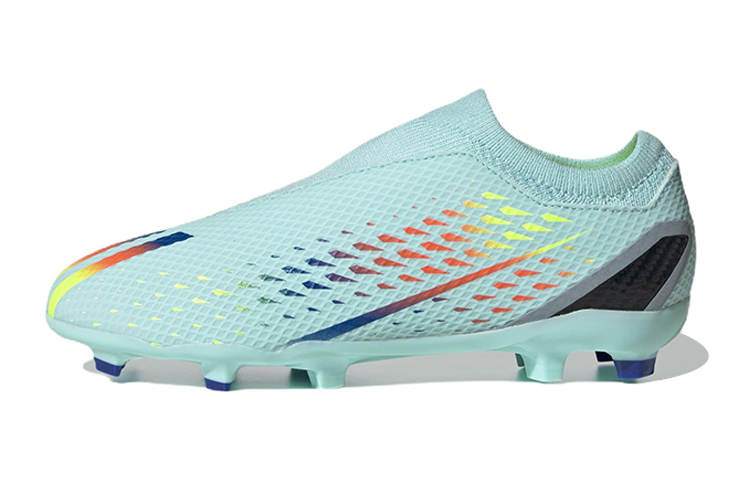 Adidas Adidas X Speedportal .3 Laceless FG K Low top Kids' Soccer Shoes Blue Red Yellow Kids'