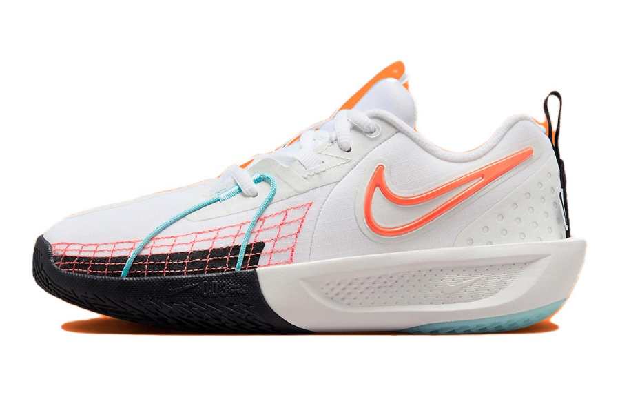 Nike Nike G.T. Cut 3 Chbl Children's Basketball Shoes White Orange Kids'