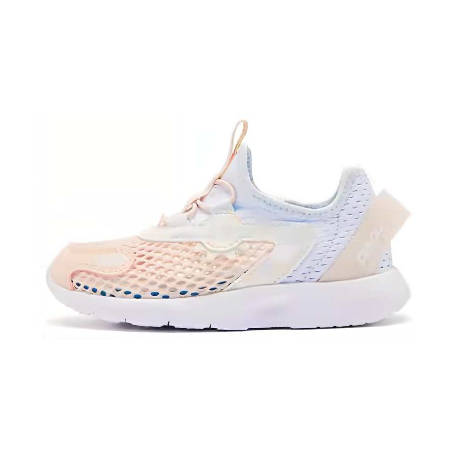 QIAODAN Slip Resistant Cushioning Low top Kids' Running Shoes Blue Orange Children Aged 3 7 Years Old