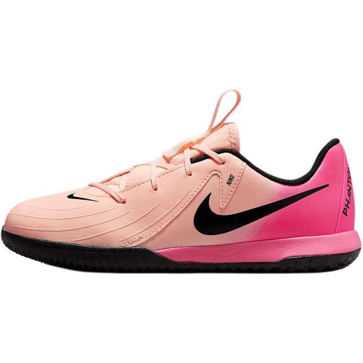 Nike Nike Jr. Phantom GX 2 Academy Slip Resistant Low top Soccer Shoes Pink Kids'