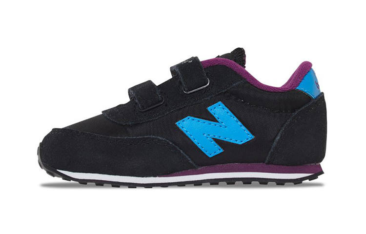 New Balance New Balance Cushioning Abrasion Resistant Breathable Low top Toddler Shoes Black Purple Infant And Toddler