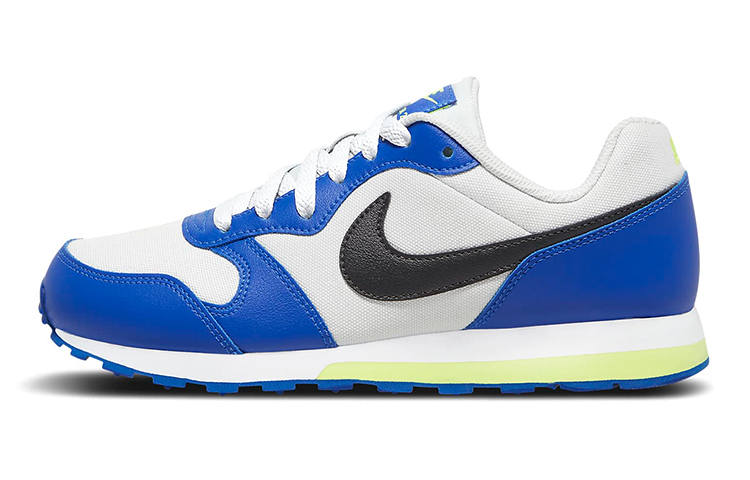 Nike Nike MD Runner 2 Slip Resistant Cushioning Abrasion Resistant Breathable Running Shoes Blue White Unisex