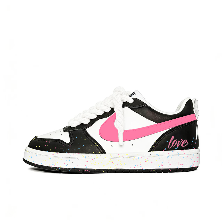 Nike Nike Court Borough Donut Slip Resistant Abrasion Resistant Slip Resistant Abrasion Resistant Low top