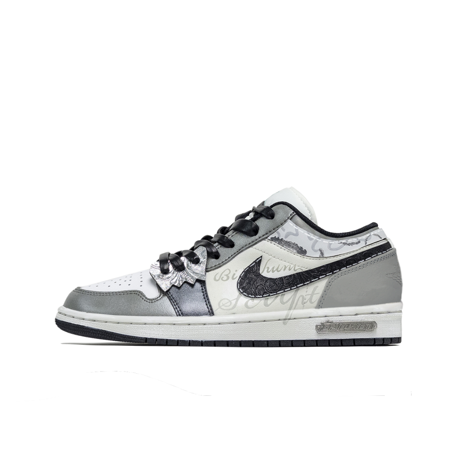Jordan Jordan Air Jordan 1 Low Cushioning Abrasion Resistant Cushioning, Wear Resistant Low top Children's Basketball Shoes