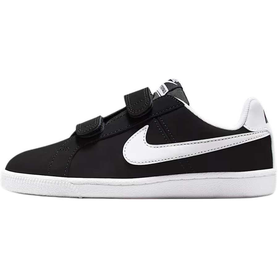 Nike Nike Court Royale Lightweight Cushioning Low top Kids' Skateboarding Shoes Black Children Aged 3 7 Years Old