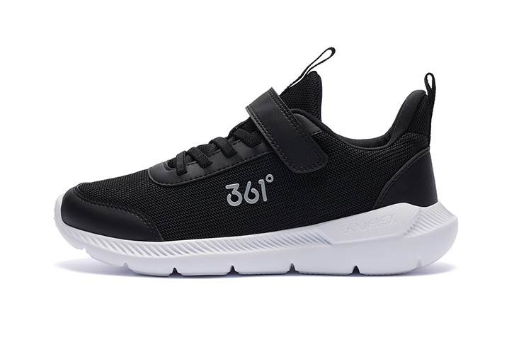 361°KIDS Low top Running Shoes Black Silver Unisex