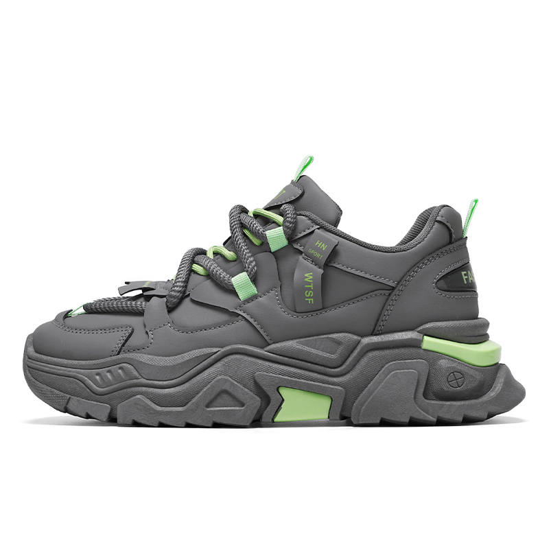 GONGFUHUOBAN Abrasion Resistant Height Increasing Abrasion Resistant Height Increasing Kids Lifestyle Shoes Teenagers