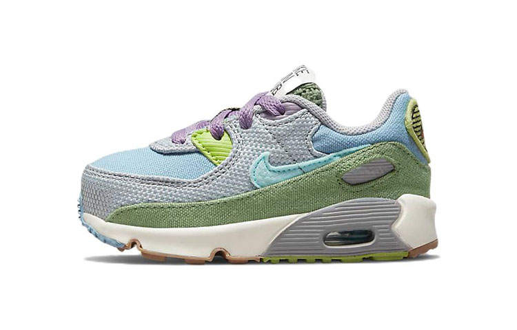 Nike Nike Kids Air Max 90 SE "Sun Club - Worn Blue Treeline" Sneakers