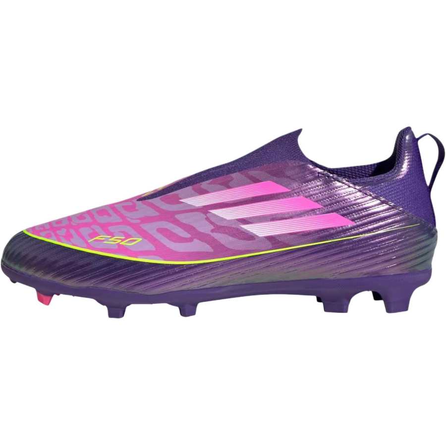 Adidas Adidas x Lamine Yamal F50 League Low top Kids' Soccer Shoes Unity Purple Kids'