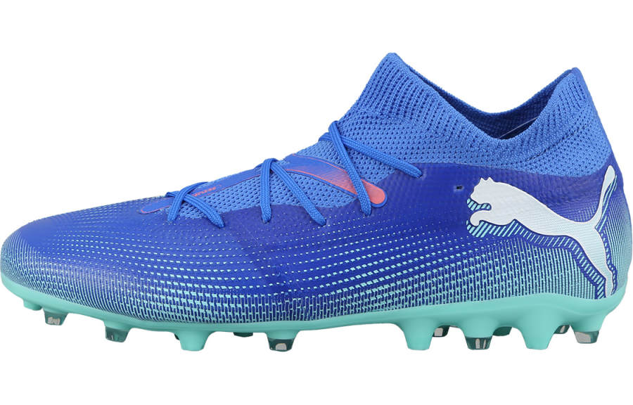PUMA FUTURE 7 MATCH Fabric Low top Soccer Shoes Blue Kids'
