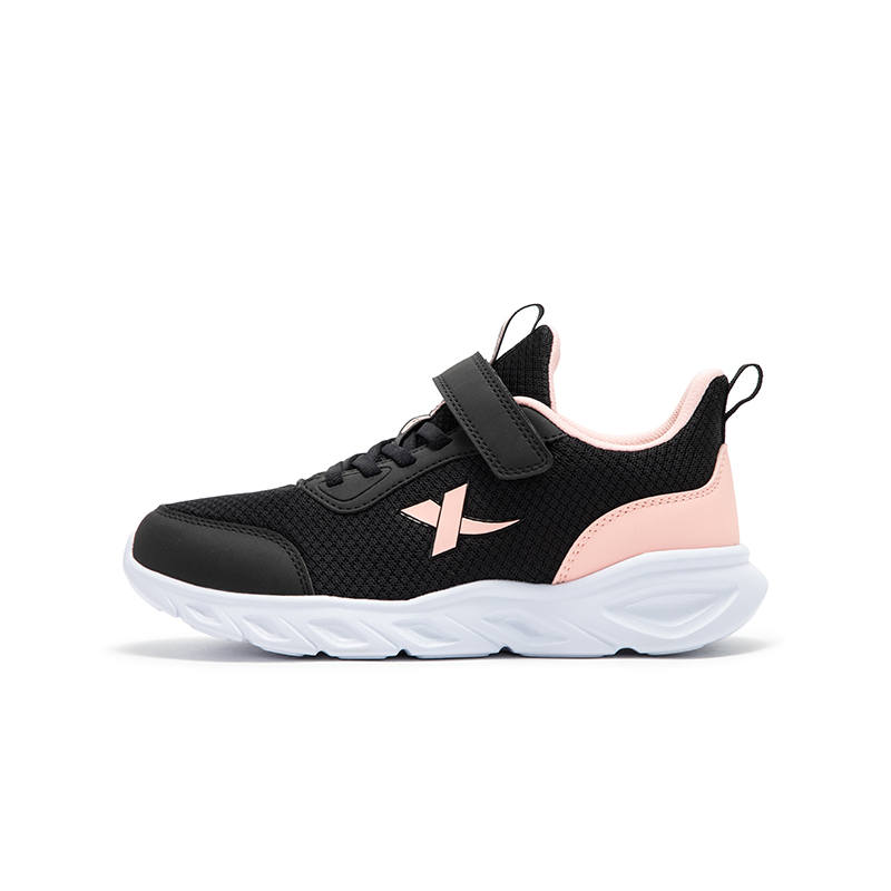 XTEP Low top Running Shoes Black/Romantic Pink Teenagers