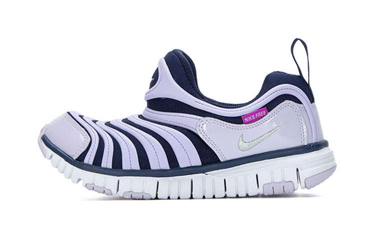 Nike Nike Dynamo Free Caterpillar Abrasion Resistant Cushioning Low top Sports Casual Shoes Purple