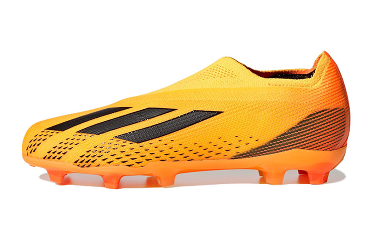 Adidas Adidas X Speedportal +FG Slip Resistant Abrasion Resistant Kids' Rugby Shoes Yellow Kids'