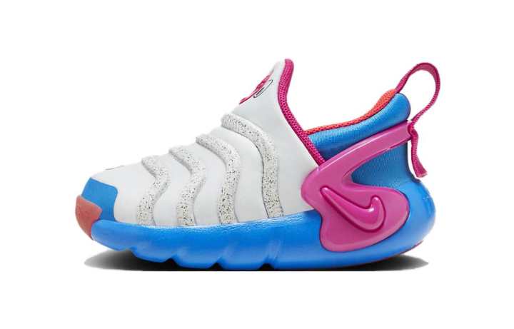 Nike Nike Dynamo GO Slip Resistant Low top Toddler Shoes White Blue Pink Infant And Toddler