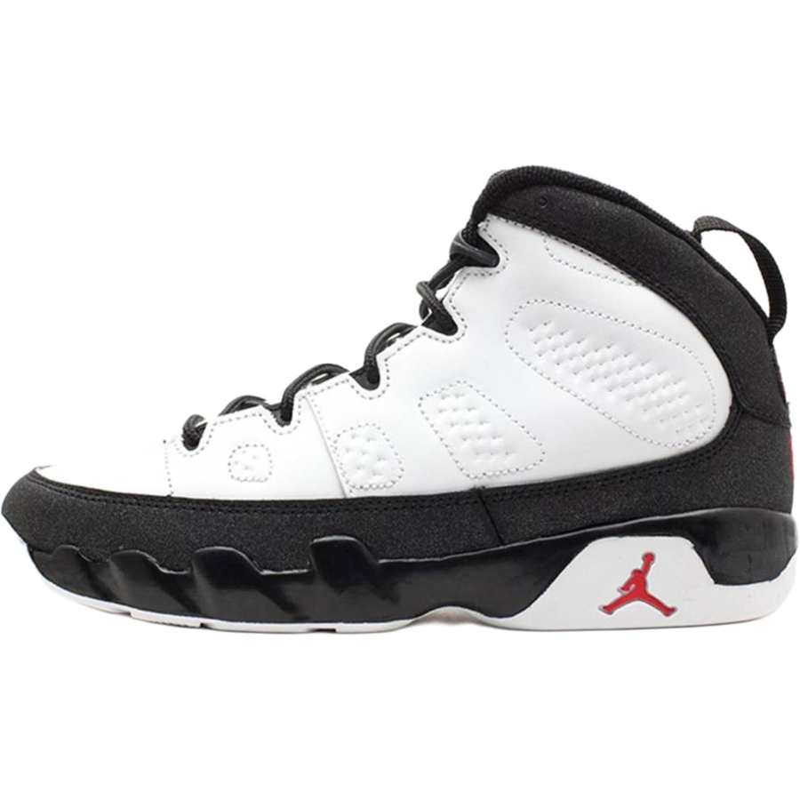 Jordan Jordan Air Jordan 9 High top Children's Basketball Shoes White Black Kids'