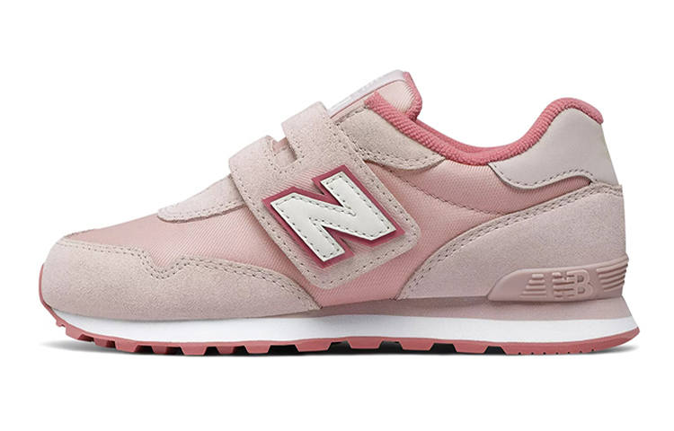New Balance New Balance NB 515 Cushioning Abrasion Resistant Breathable Low top Casual Shoes Pink Kids'