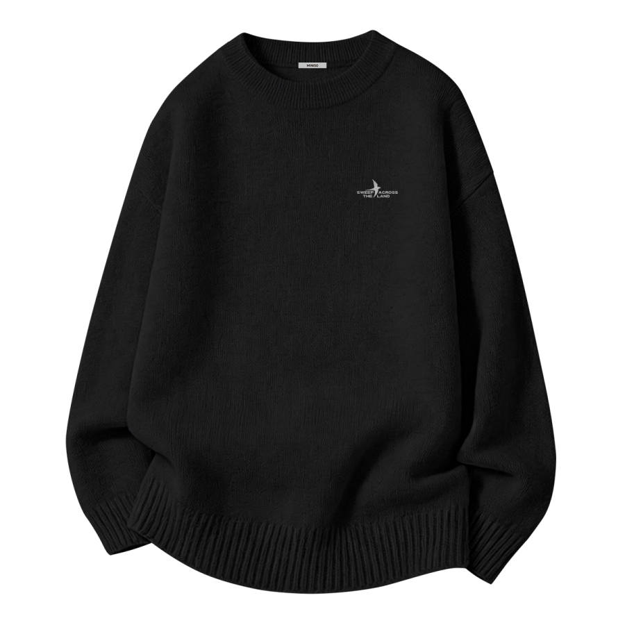 MINISO MINISO Sweaters Unisex Crew Neck Moderate Base Layer