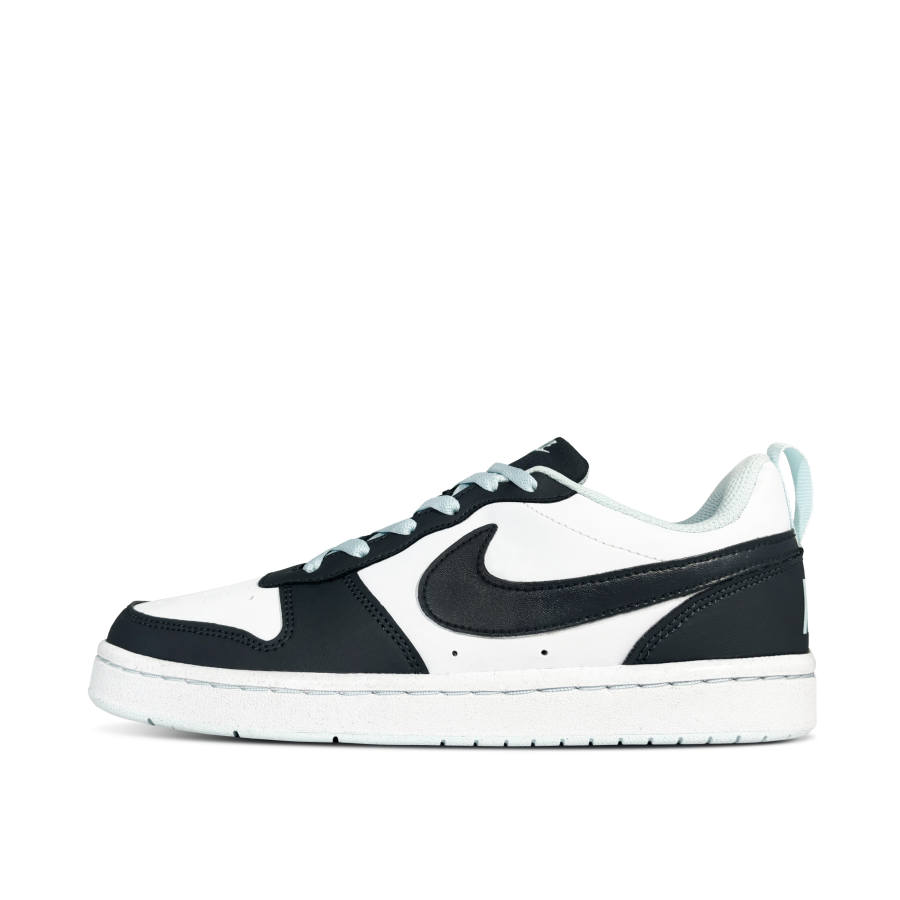 Nike Nike Court Borough Low top Kids' Skateboarding Shoes Black Cyan Teenagers