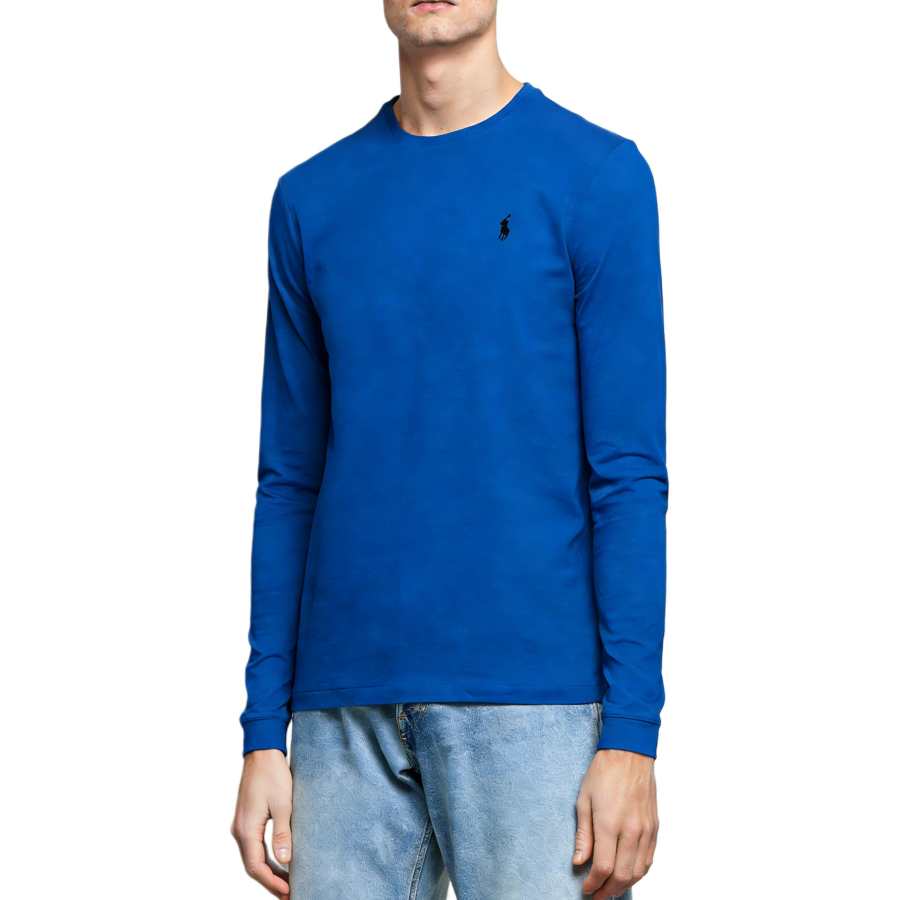 Polo Ralph Lauren T Shirt Custom Slim Fit Men's Blue