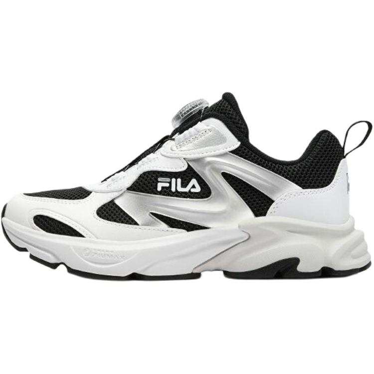 FILA KIDS PERFORMANCE FPH Slip Resistant Abrasion Resistant Low top Running Shoes White Black Kids'