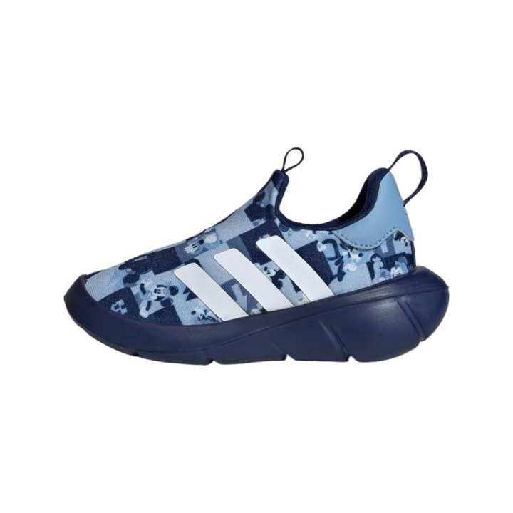 Adidas Adidas X Disney Mickey Mouse Synthetic Leather, Textile Slip Resistant Low top Toddler Shoes Blue