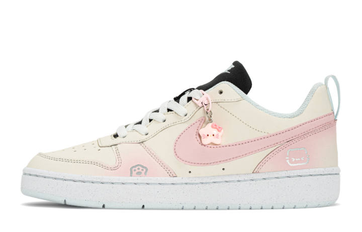 Nike Nike Court Borough Lemon Cat Slip Resistant Abrasion Resistant Slip Resistant Abrasion Resistant Low top