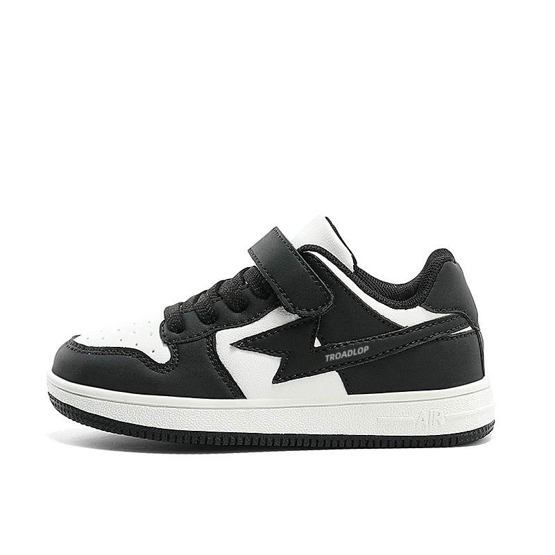 TROADLOP Slip Resistant Lightweight Cushioning Slip Resistant Lightweight Cushioning Low top Kids' Skateboarding Shoes