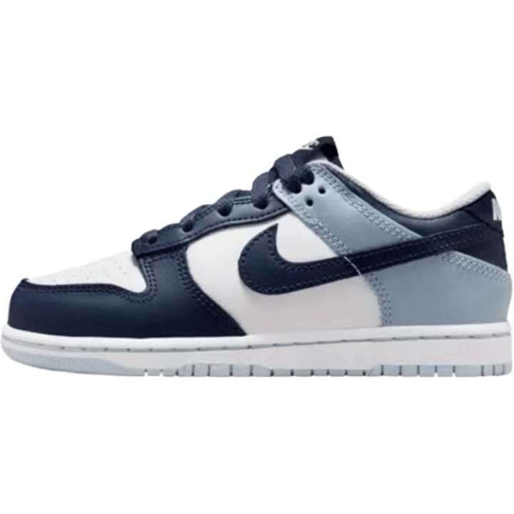 Nike Nike Dunk Low top Kids' Skateboarding Shoes Blue White Kids'