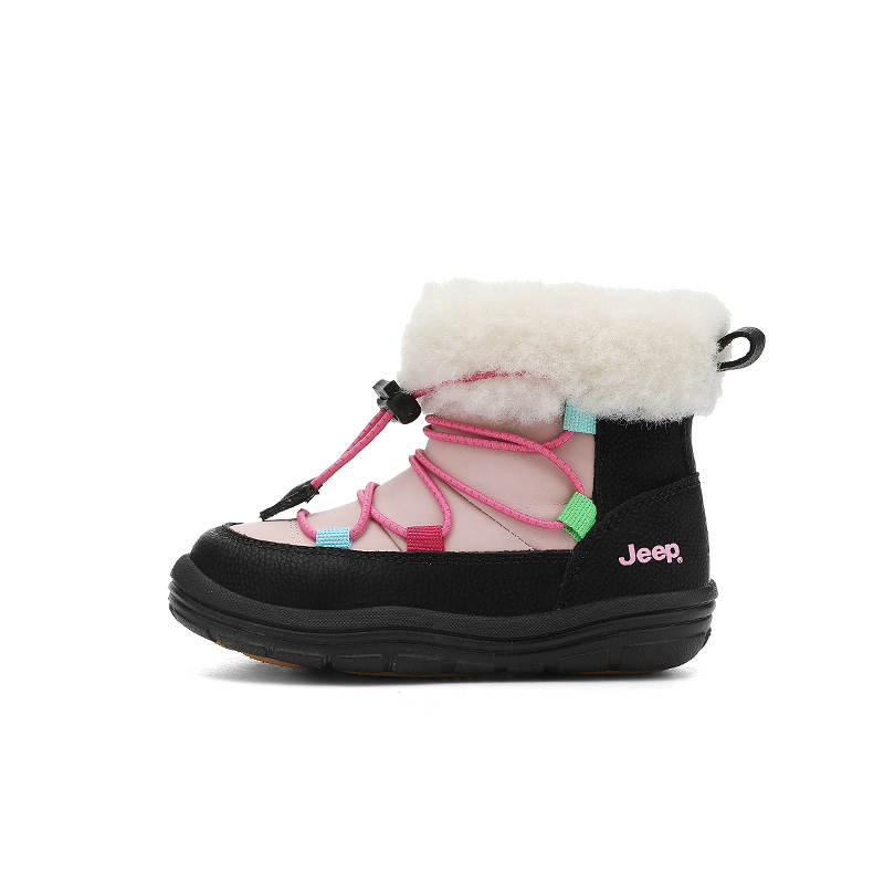Jeep Slip Resistant, Abrasion Resistant, Thermal High top Kids' Snow Boots Children Aged 3 7 Years Old