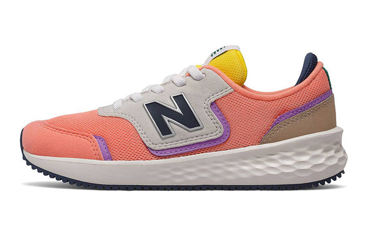 New Balance New Balance NB X 70 Cushioning, Wear Resistant Low top Kids Lifestyle Shoes Orange Kids'