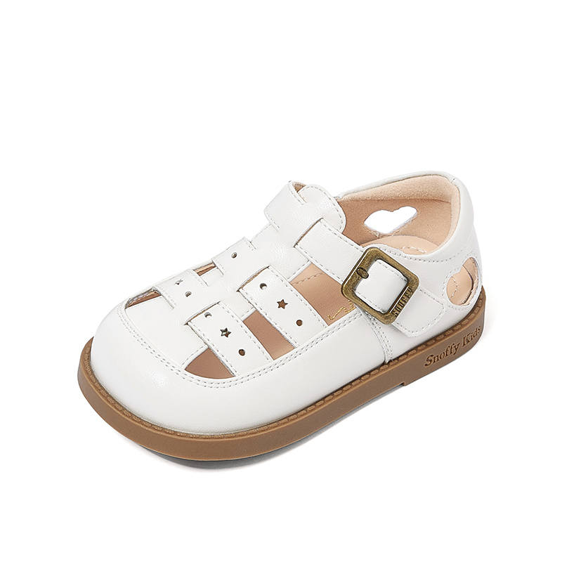 Snoffy Synthetic Leather Slip Resistant Support Low top Toddler Shoes Infant And Toddler