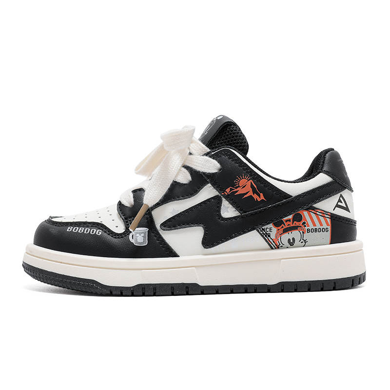 BOBDOG Synthetic Leather Low top Kids Lifestyle Shoes Kids'