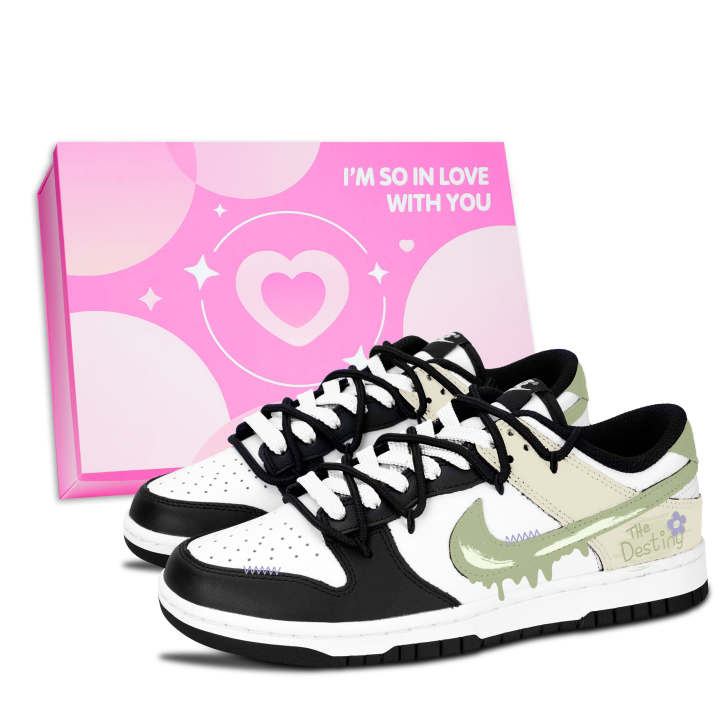 Nike Nike Dunk Tulip Floral Trail Leather Slip Resistant Abrasion Resistant Slip Resistant Abrasion Resistant Low top