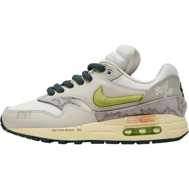 Nike Nike Air Max 1 Synthetic Leather Slip Resistant Abrasion Resistant Slip Resistant Abrasion Resistant Low top