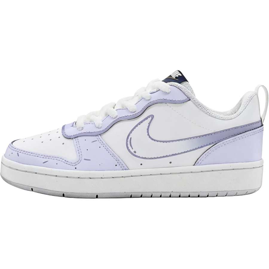 Nike Nike Court Borough Purple Mist Across The Galaxy Slip Resistant Abrasion Resistant Slip Resistant Abrasion Resistant