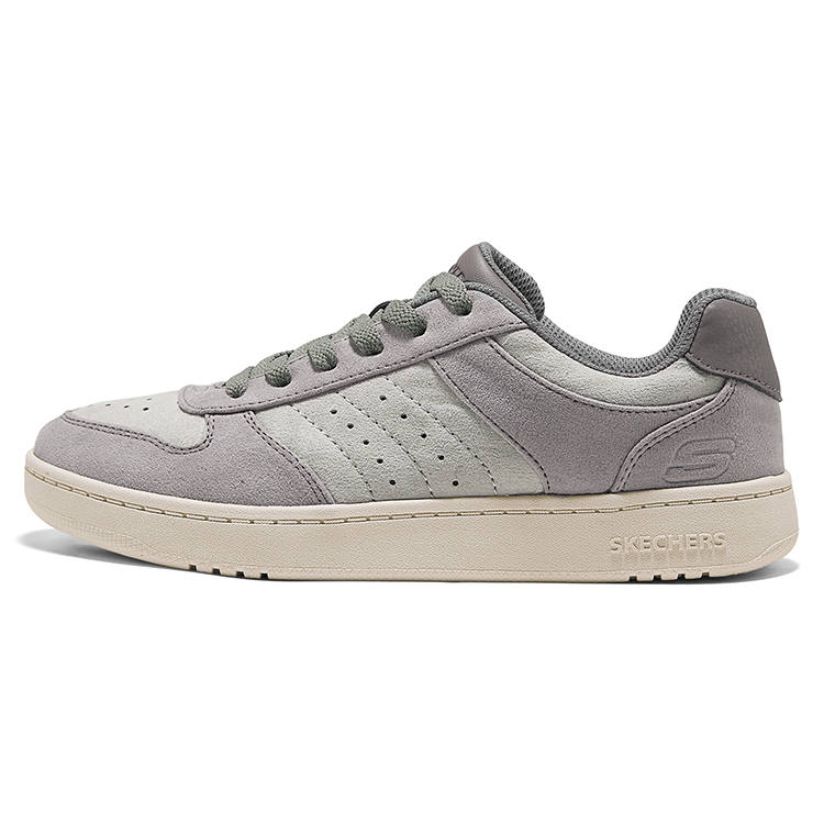 Skechers Kids Slip Resistant Abrasion Resistant Low top Kids' Skateboarding Shoes Taupe Teenagers