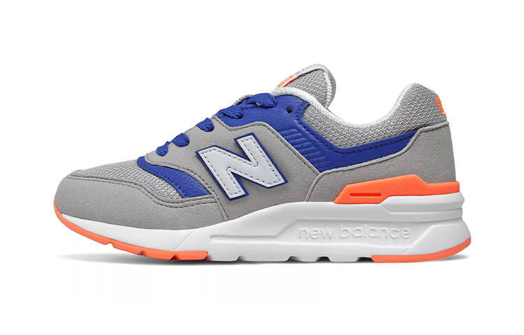 New Balance New Balance NB 997H Comfortable Kids Lifestyle Shoes Gray Blue Children Aged 3 7 Years Old
