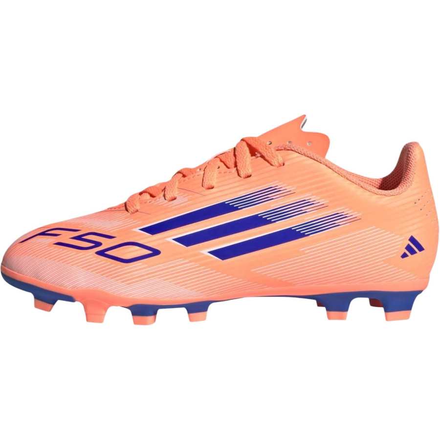 Adidas Adidas F50 CLUB Slip Resistant Low top Kids' Soccer Shoes Beam Orange Kids'