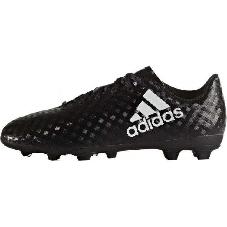 Adidas Adidas X 16.4 Slip Resistant Abrasion Resistant Low top Kids' Soccer Shoes Black/White Kids'