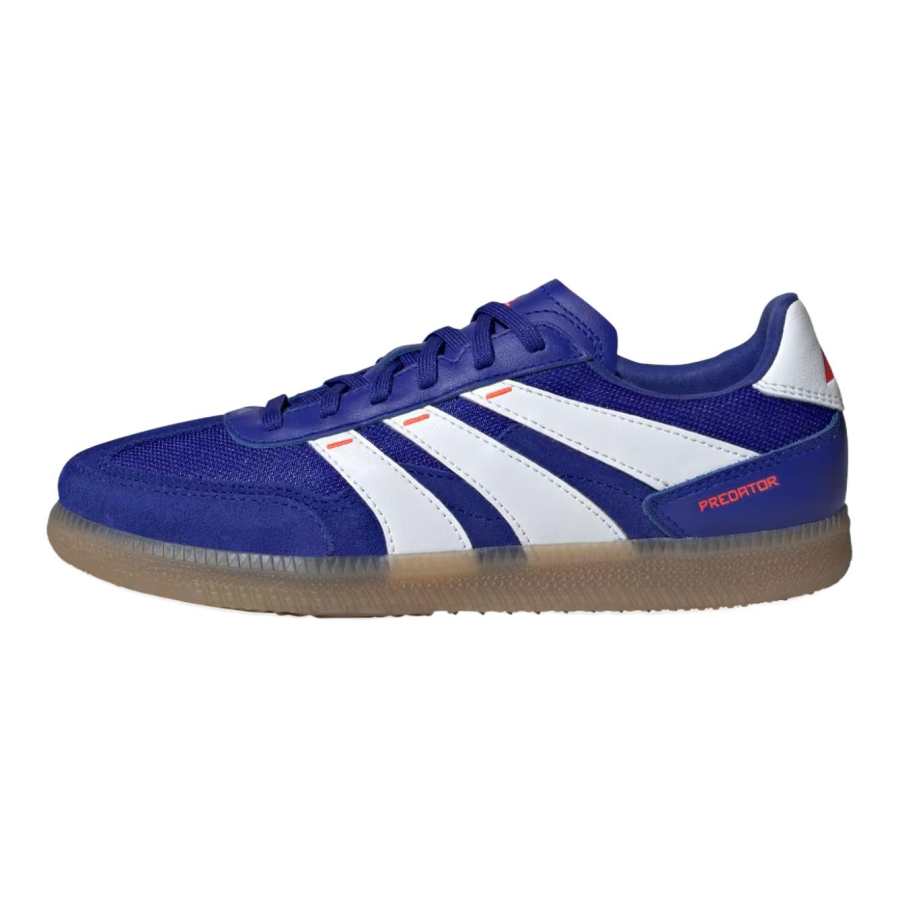 Adidas Adidas PREDATOR FREESTYLE Slip Resistant Abrasion Resistant Low top Kids' Soccer Shoes Blue Kids'