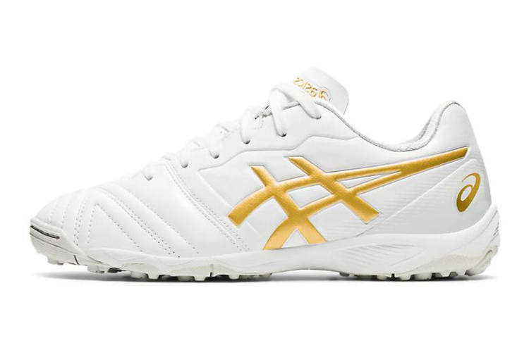 Asics Ultrezza GS TF Low top Kids' Running Shoes White Yellow Kids'