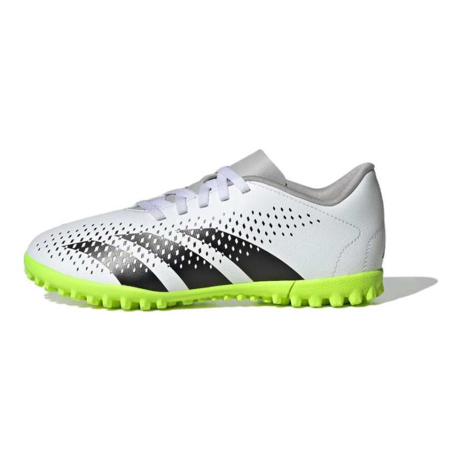 Adidas Adidas Predator Accuracy.4 Accuracy.4 Cushioning, Wear Resistant Low top Kids' Soccer Shoes White Black Green Kids'