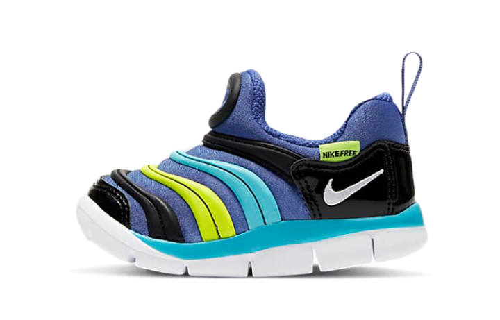 Nike Nike Dynamo Free Low top Toddler Shoes Black Blue Yellow Infant And Toddler