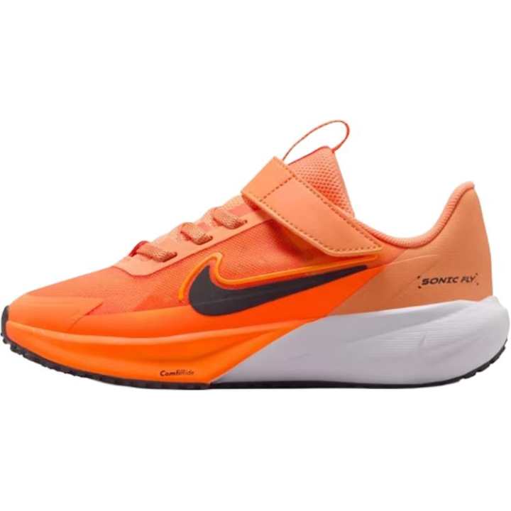 Nike Nike SONIC FLY Low top Kids' Running Shoes Orange Black Children Aged 3 7 Years Old