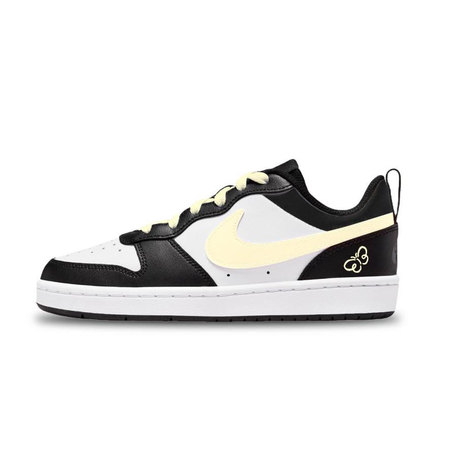 Nike Nike Court Borough Leather Abrasion Resistant Abrasion Resistant Low top Kids' Skateboarding Shoes Unisex